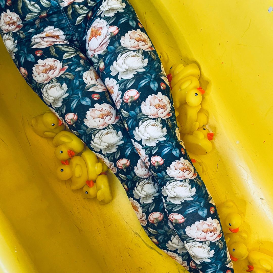 Flawless Floral Ladies Leggings