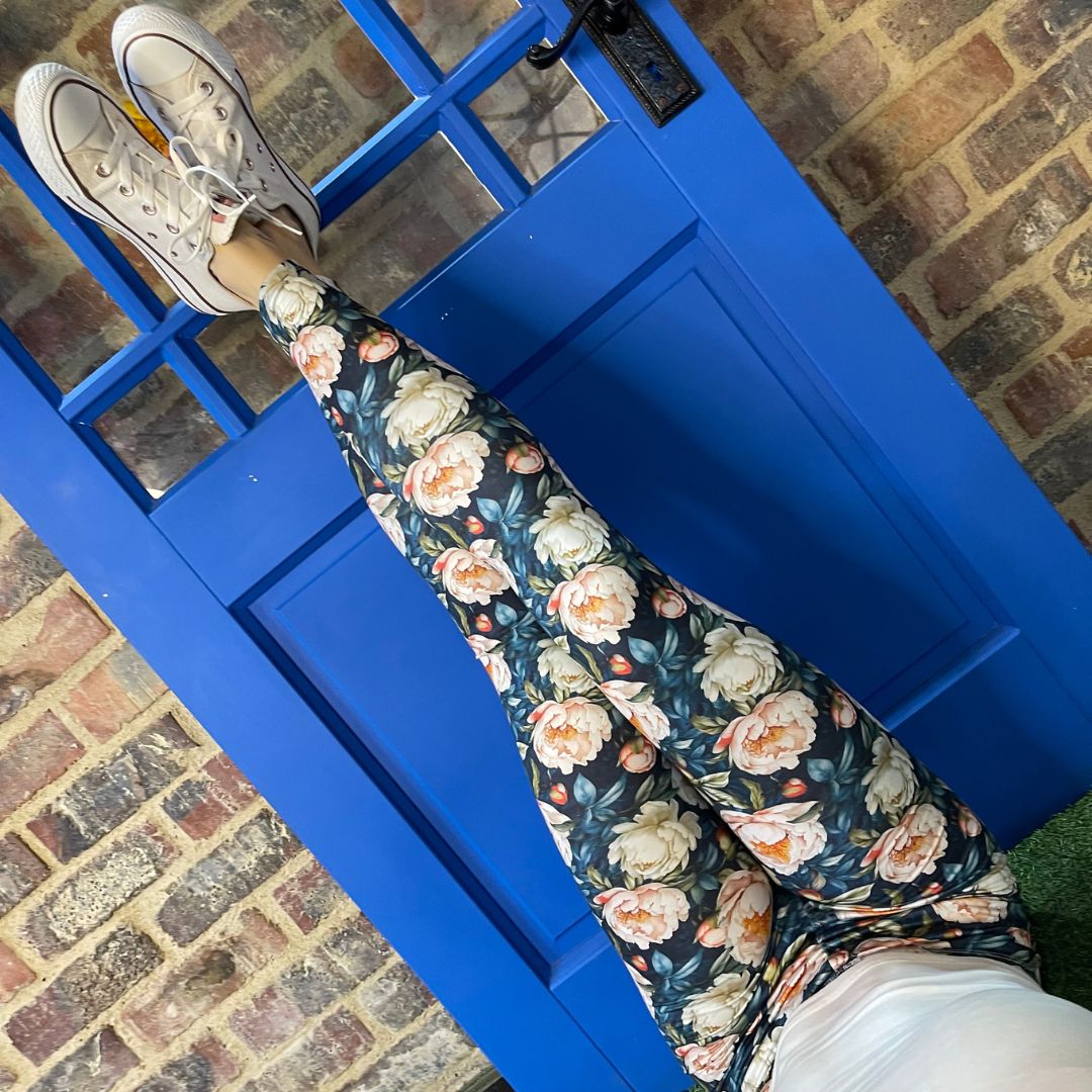 Flawless Floral Ladies Leggings