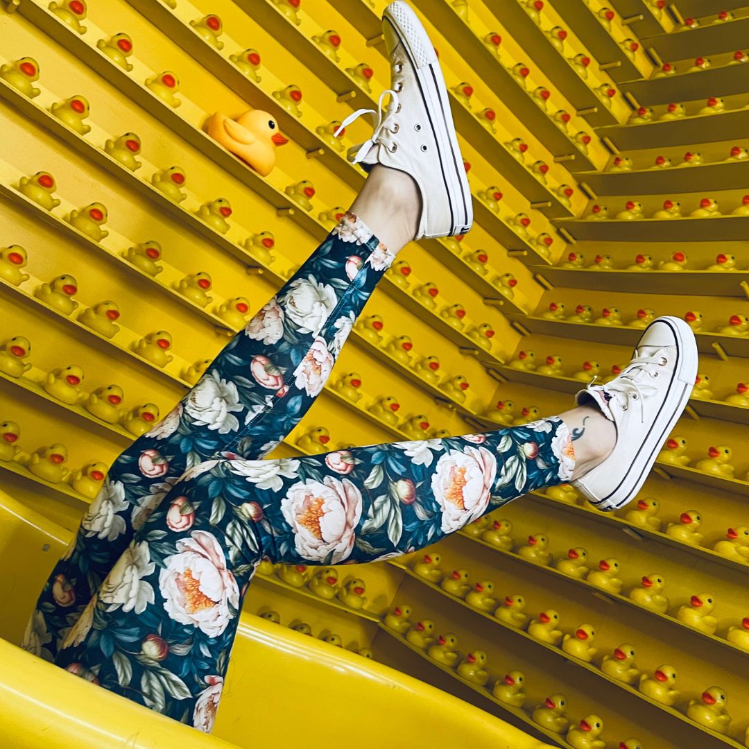 Flawless Floral Ladies Leggings