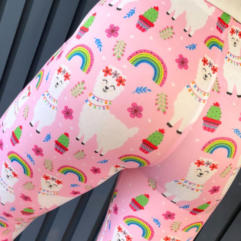 No Drama Llama Ladies Leggings
