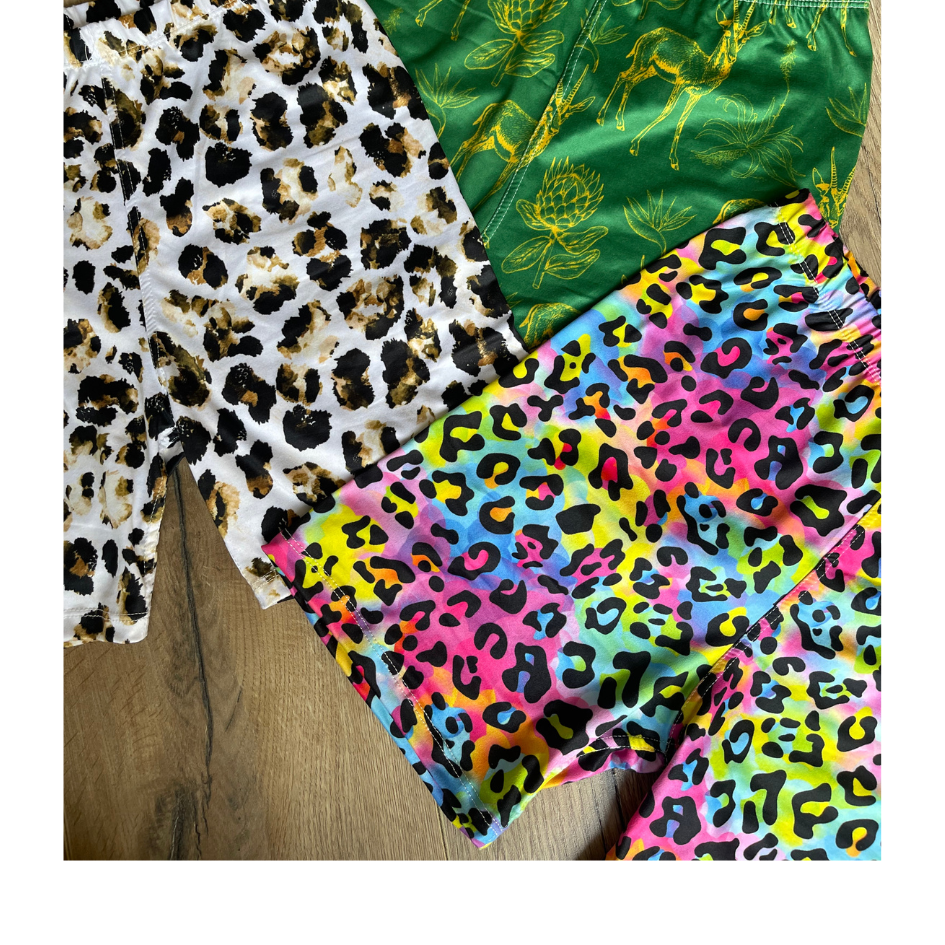 Green and Gold - Springbok Shorts