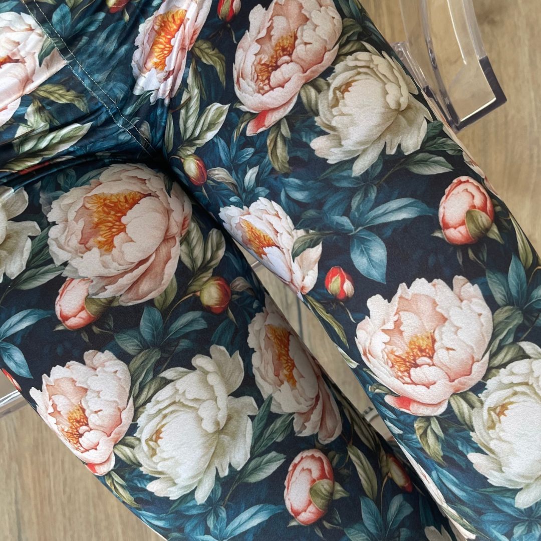 Flawless Floral Ladies Leggings