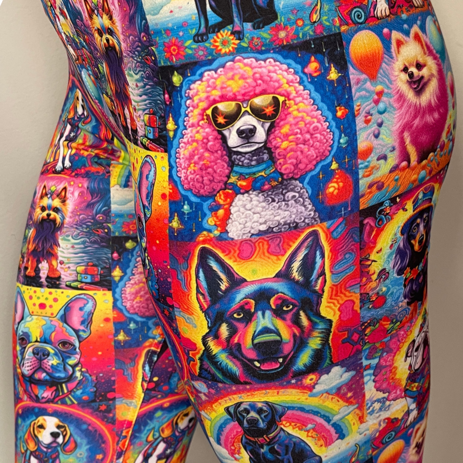 Dog Mom Ladies Leggings