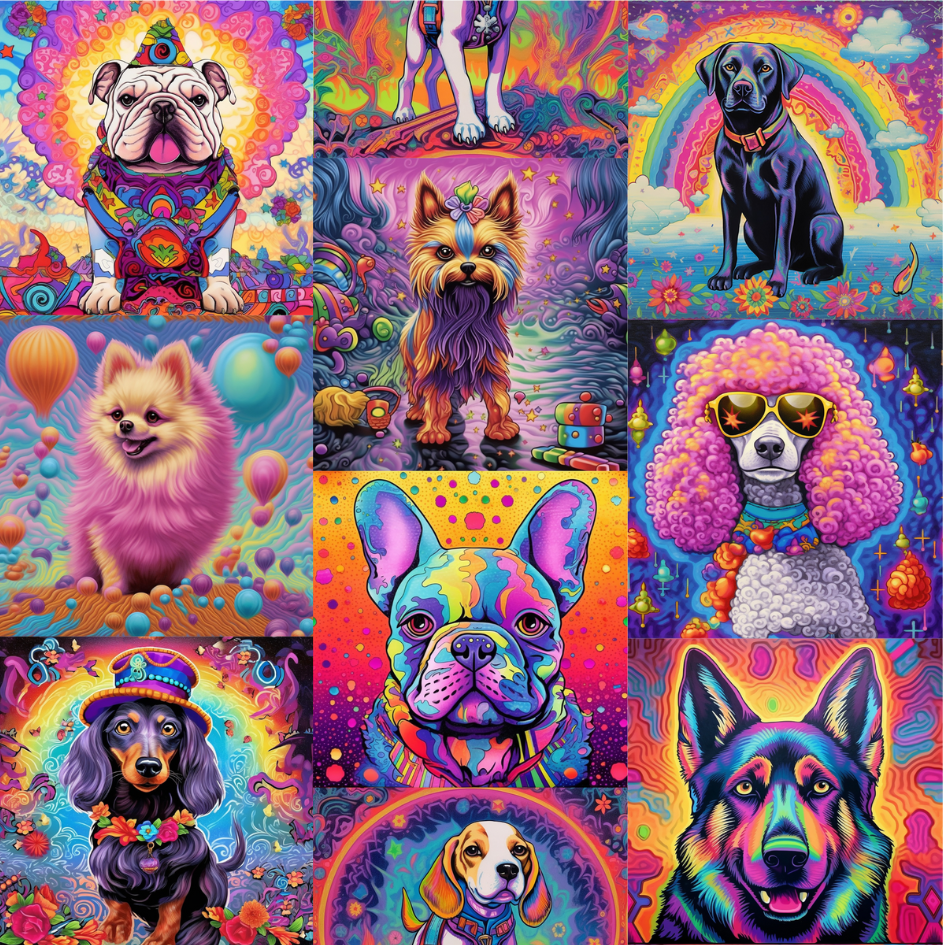 Dog Mom Ladies Leggings