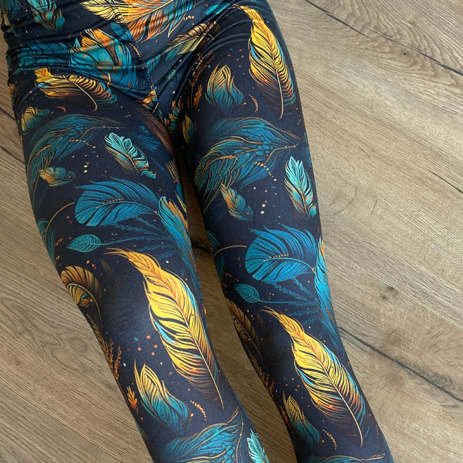 Feather Fantasy Ladies Leggings