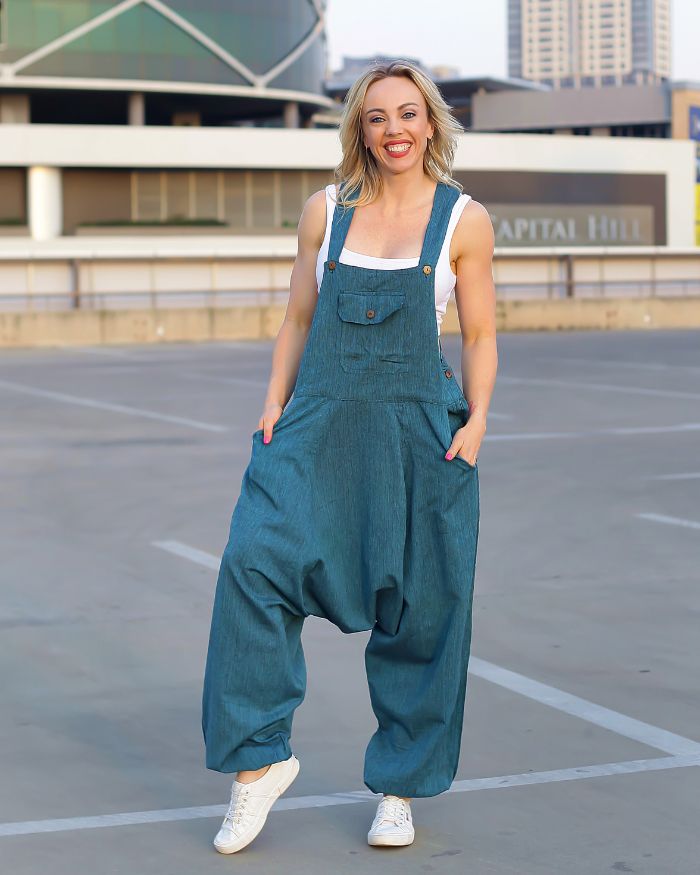 Dungarees - Black