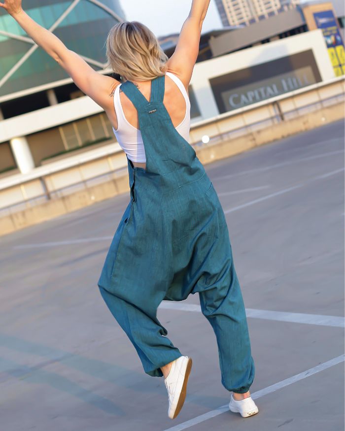 Dungarees - Black