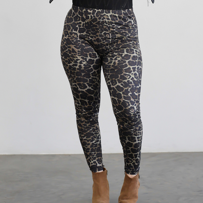 Leopard Luxe Ladies Leggings
