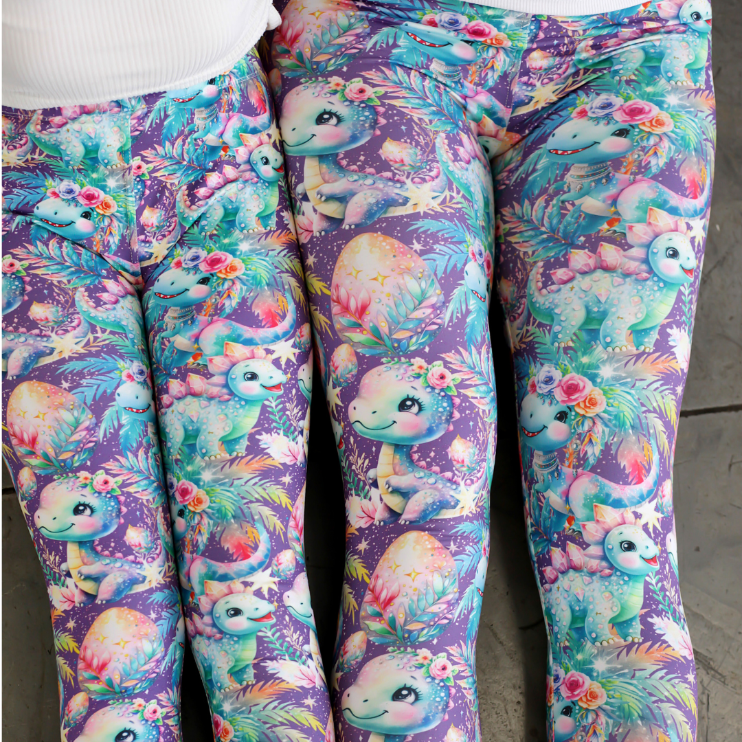 Dino Poppets Leggings