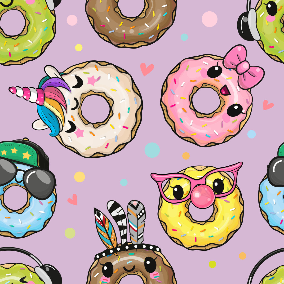 Donut worry - BE HAPPY poppets leggings